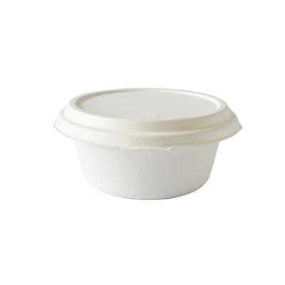 China 1280ml Disposable Biodegradable Disposable Bagasse Sugarcane Pulp Deli Compostable Warmpack Bowls with Lids for sale