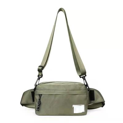 China Wholesale Multifunctional Body Nylon Crossbody Handbags Shoulder Waist Pack Fanny Pack for Women Men Messenger Sling Crossbody Bag for sale