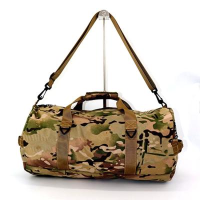 China Waterproof Wholesale 2021 Travel Waterproof Nylon Outdoor Military Tactical Duffel Bag Men Sports Gym Bag Women Duffel Bag Custom Logo for sale