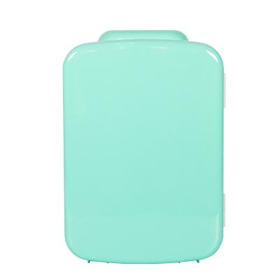 China 2021 Hot Sale THERMOELECTRIC Mini Fridge Heating and Cooling 4L Mini Fridge Small Household Cosmetics Mini Fridge Cooler for sale