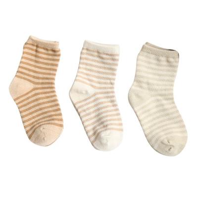 China Custom Made Warm Seamless Warm Sale Winter Striped Soft Toddler Unisex Infant Toddler Socks for sale