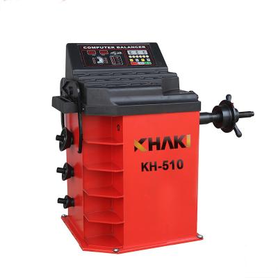 China KH-510 Auto Car Wheel Balancer With Switch And Balancer Wheel Pedal Brake Tire Balancing Machine 920*650*1050MM for sale