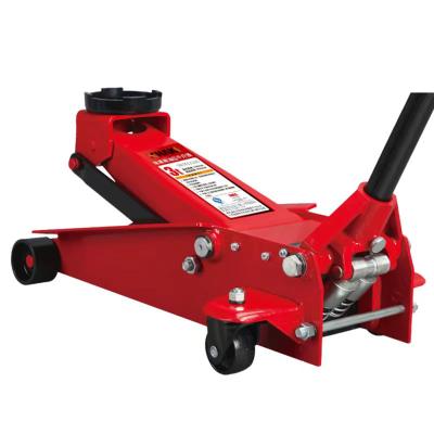 China Portable Hydraulic Car Jack Low Profile Car Jack Floor Lifter 3T Car Repair Floor Jack for sale