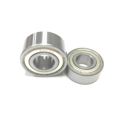 중국 High Precision Double Row Angular Contact Ball Bearing 3203 ZZ 2RS Limited Speed Oil 14000 rpm 판매용