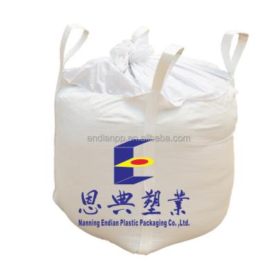 China Duffle Top Big Container Bags Fibc Bulk Bag 1000kg Bulk Sacks Fibc Bags for sale