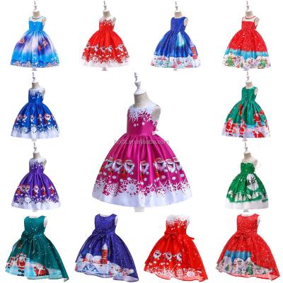 China Anti-wrinkle Girls Christmas Dress Formal Dress Lace Princess Party PROM Dress Manufacturers Direct Wholesale for sale