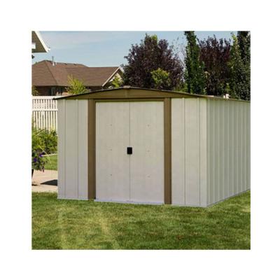 China Easily Assembled Custom Outdoor Storage Shed Garden Tool House Home and Garden Easy Assemble Steel Storage Shed for sale