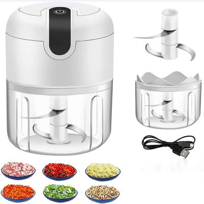 China Viable Cheap Vegetable Meat Chopper Mini Usb Rechargeable Multifunction Electric Food Processor Kitchen for sale