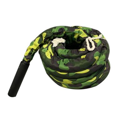 China Multi Function Trainer Wholesale Resistance Strength Ripple PP Polyester Battle Rope Professional Twisted Battle Ropes for sale