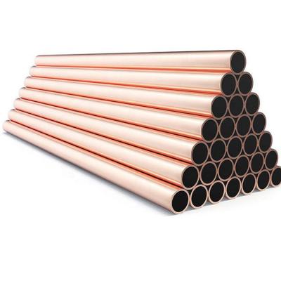 China Customized straight copper pipe of refrigeration copper tube, capillary copper tube, air condition and refrigerator copper tube coil for sale