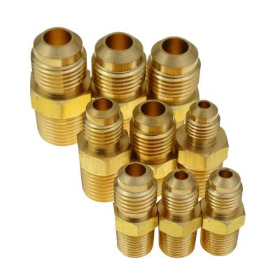 China Pipe lines connect china factory hot sale brass long pipe fitting short nut reducing union nut 1/4