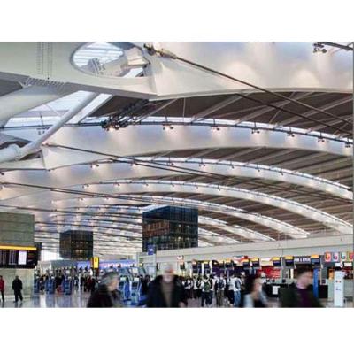 Chine China Structural Supplier Roofing Steel Structure Prefab Lightweight Airport Terminal à vendre