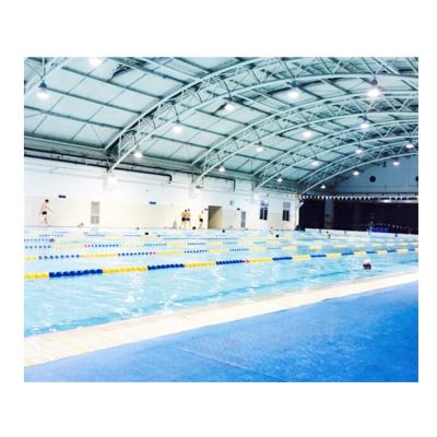 中国 Clear Steel Frame Skylight Roof Structural Swimming Pool Roof Exterior Building 販売のため