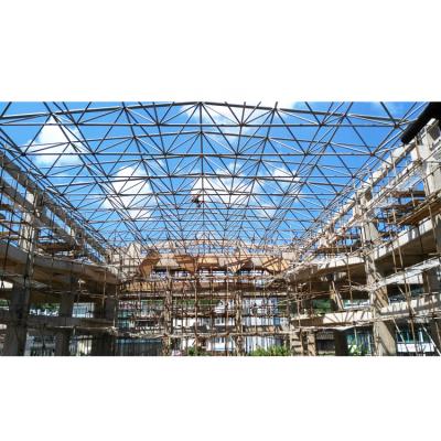 Chine Structural Roofing Steel Structure Prefab Airplane Hangar Shed Space Frame Aircraft Hangar Roof à vendre