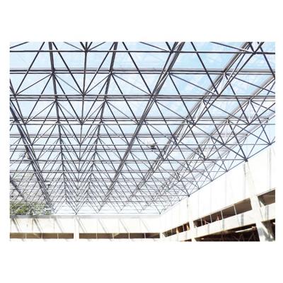 中国 Esay Construction Modural Space Frame Structure Architectural Design Steel Structural Roofing Building 販売のため