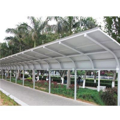 中国 High Quality Lightweight Car Awning Steel Frame Car Parking Awning 販売のため