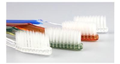 China Custom Brand Disposable Travel Toothbrush Comfortable / Health For Hotels for sale