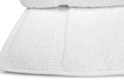 China Comfortable White Organic Cotton Bath Towels , Machine Washable Eco Cotton Towels for sale