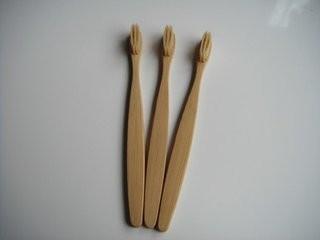 China Individual Disposable Travel Toothbrush Eco Friendly BPA Free Bamboo Bristle Toothbrush for sale