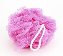 China Various Shaped Shower Puff Balls , PE Material Mesh Bath Sponge For Hotel for sale