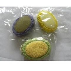 China Hotel / Home Disposable Bath Sponge Various Shape Natural Loofah Bath Sponge for sale