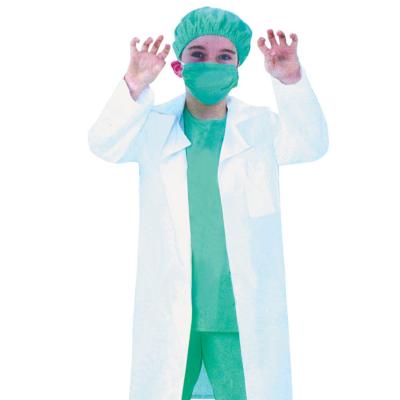 China Halloween Party Cosplay Performance Halloween Kids Professional Game Costume Doctor Surgical Clothing Party--HSG8681-A for sale