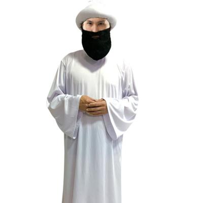 China Polyester Cosplay Costume Adult Costume Avanti Movie Dress Arabic White Robes--HSG19005 for sale