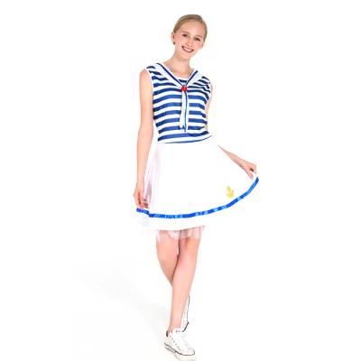 China Other Chinese Factory Women Sailor Girl Costume Ladies White Carnival for sale