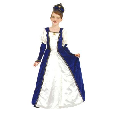 China Girls Dress Carnival Dress Costume The Middle Ages Princess Blue Party Dress--HSG90154 for sale