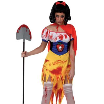 China Halloween Party Cosplay Performance Halloween Costume Adults Vampire Blood Snow White Women Sexy Costumes--HSG8925 for sale