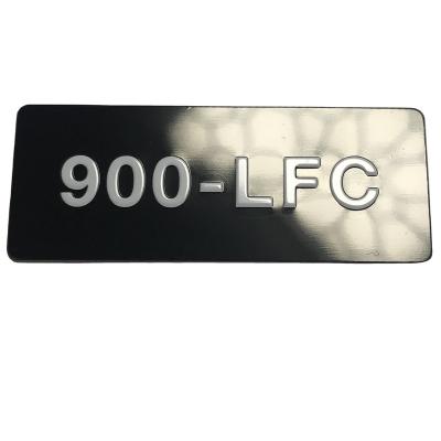 China China Equipment Custom Nameplates Blank Metal Plate Nameplate Brushed Aluminum Nameplate For Machine Labels for sale