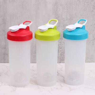 China Viable Plastic Protein Shaker Bottle BPA Free Large Capacity With Ball Shaker Bottle Custom Shaker Bottle for sale