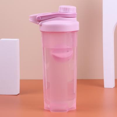 China Viable Bottle Shaker Logo Reusable Water Bottle Shaker Protien Sports Shaker Bottle for sale