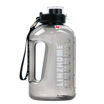 China Bpa 2.2l 1.5l Gym Water Bottles Viable Free Wholesale Gallon Water Bottle For Option Custom Logo for sale