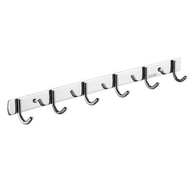 China Durable heavy duty wall mounted coat rack with hooks, multi purpose, use for clothes, jacket, hats, bag for sale