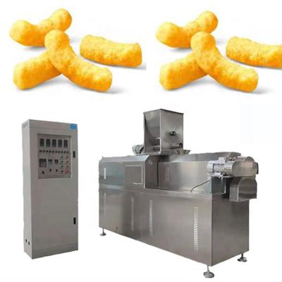 China Factory Corn Puffs Snack Machine Scale Cheese Puff Crispy Machine zu verkaufen