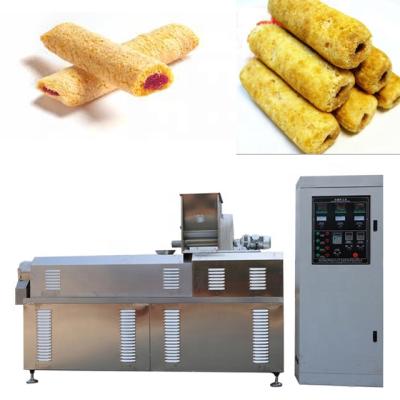 China Automatic Snack Factory Core Filled Snack Making Machine Filling Food Making Extruder Filling Core For Snack Food for sale