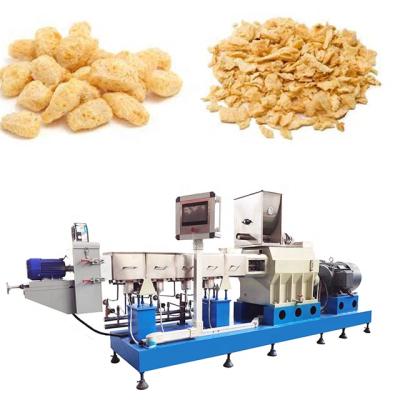 China food & Automatic Textured Soybean Protein Beverage Manufacturing Machine Textured Soy Protein Production Extruder à venda