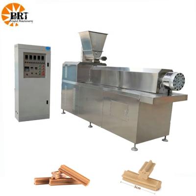 Κίνα Good Pet Treats Dog Chews Bone Food Making Machine Extruder Different Wide Shapes Automatic Pet Treats Extruder Pet Treats Chews Snacks Dog Chew Making Machine προς πώληση