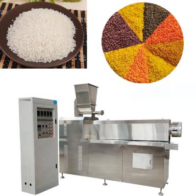 China Snack Factory Rice Machine Artificial Automatic Instant Nutrition Rice Making Machine en venta