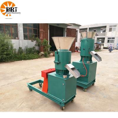 China Factory Simple Design Home Professional Grass Feed Wooden Screw Pellet Making Machine Te koop