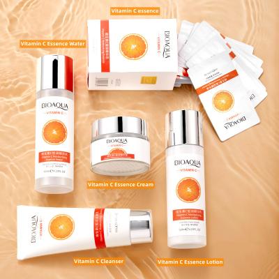 China New Developed Amazon Vitamin C vc Anti Aging Skin Care Whitening Set For Women Daily Skin Care Treatments Skin Care Set For Women Men for sale