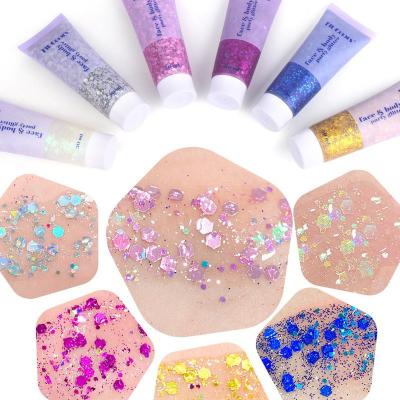 China Wholesale EYE Private Label Size Pigment 6 Colors Shimmer Cosmetic Eyeshadow Palette Makeup Glitter Eyeshadow Gel for sale