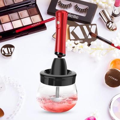 China OEM Dropshipping New Automatic USB Clean And Dry Brush Makeup Professional Makeup Brush Cleaner New And Drier Machine Cleans And Dry Suitable All Makeup Brushes for sale