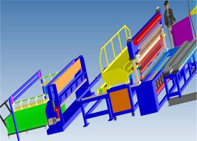 Chine fil automatique de 6mm Mesh Welding Machine 55times/min avec Mesh Cutting Line à vendre