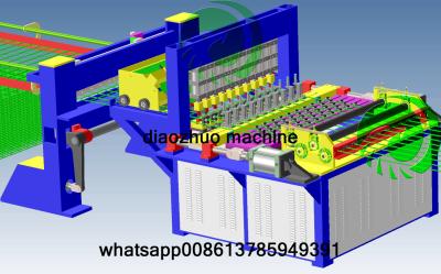 China soldadora automática de la jaula del alambre de 8m m Mesh Welding Machine 60times/min en venta