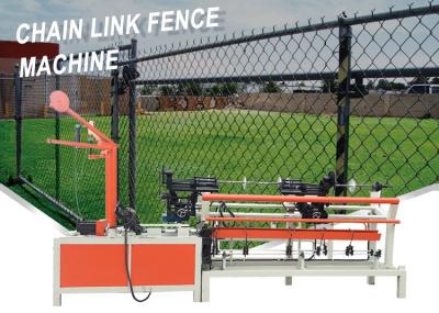 China Fully Automatic Chain Link Machine 220V 11Kw 6 Meter Width for sale