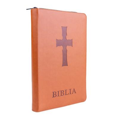 China paper & Custom Large Print Cardboard KJV Version KJV Multilingual Christian Holy Bible Printing for sale