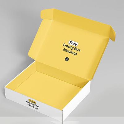 China Recyclable Custom Printed Design Roll End Mailing Boxes Folding Corrugated Cardboard Paper Gift Mailer Boxes Packaging For Small Business for sale