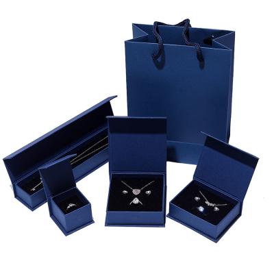 China Recyclable Wholesale Luxury Paper Gift Box Printed Custom Jewelry Bracelet Necklace Watch Packaging Boxes for sale